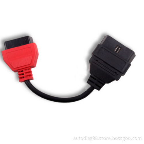 for FIAT ECU Scan Adaptors OBD Diagnostic Cable Four Colors